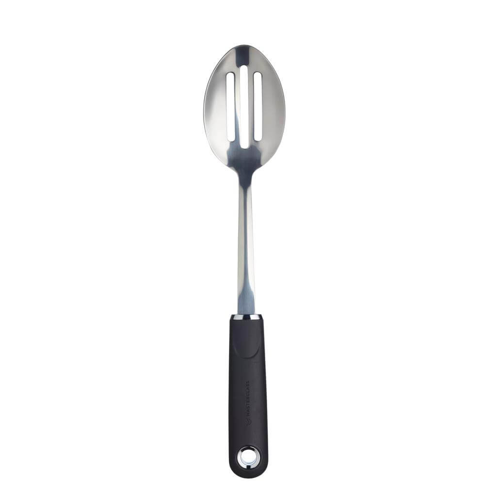 MasterClass Soft Grip Stainless Steel Slotted Spoon